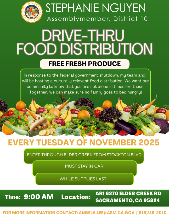 Drive-Thru Food Distribution